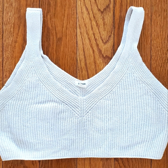Garage Tops - 4/$25 GARAGE Loose-Fit Knit Crop Top - Size S